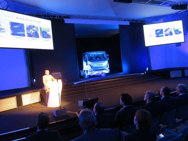 Pierre Lahutte aprovechó para recordar que Iveco vuelve a las cifras positivas en sus resultados durante el último año.
